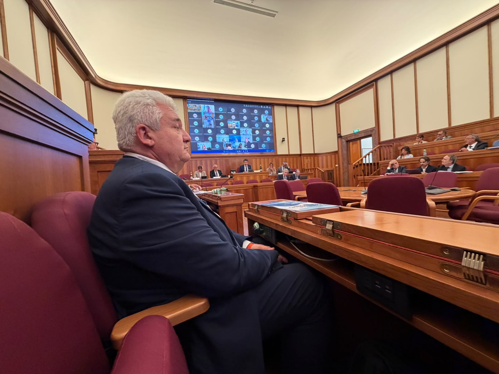 Schiappapietra all'incontro col vicepremier