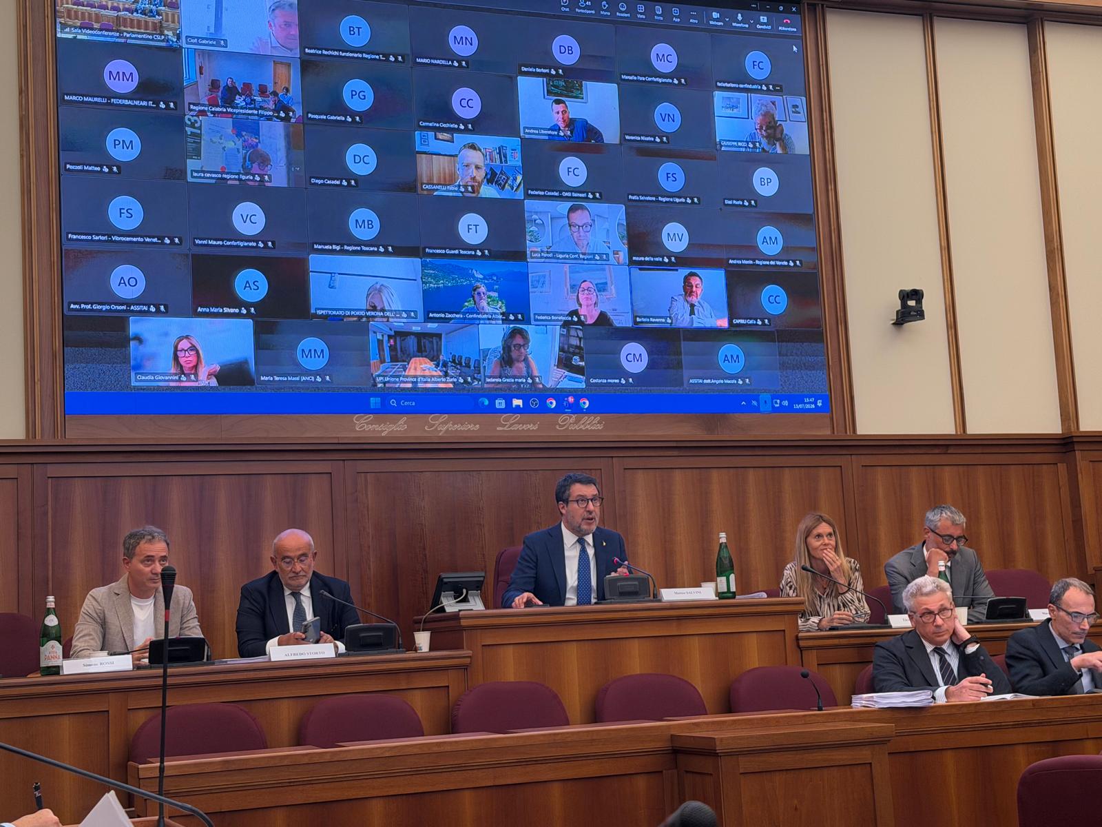 incontro romano col ministro Salvini