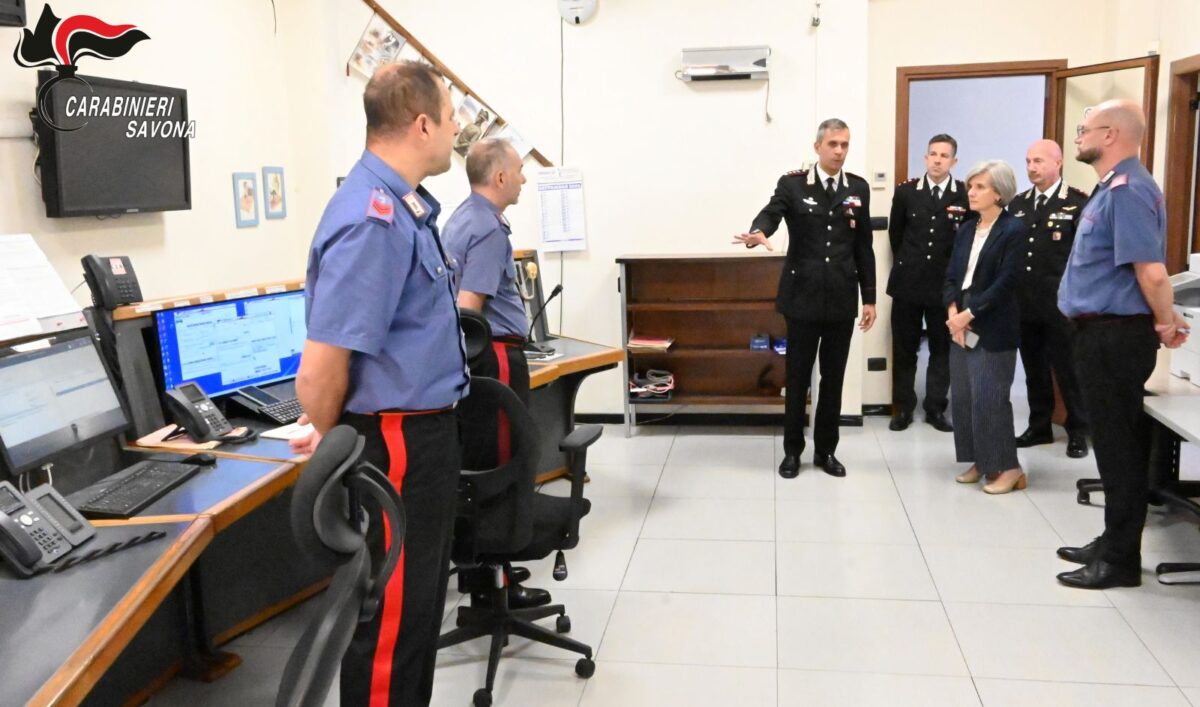  Il Prefetto di Savona Grazia La Fauci visita il Comando Provinciale dei Carabinieri