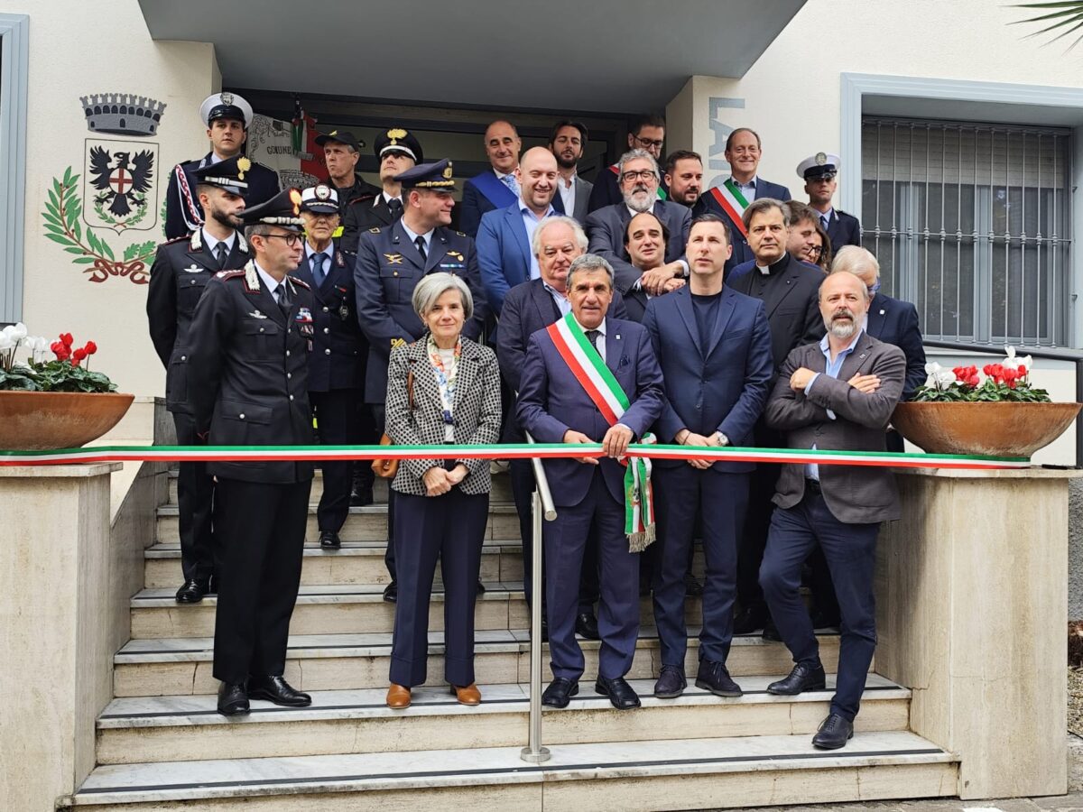 Laigueglia inaugurazione Municipio