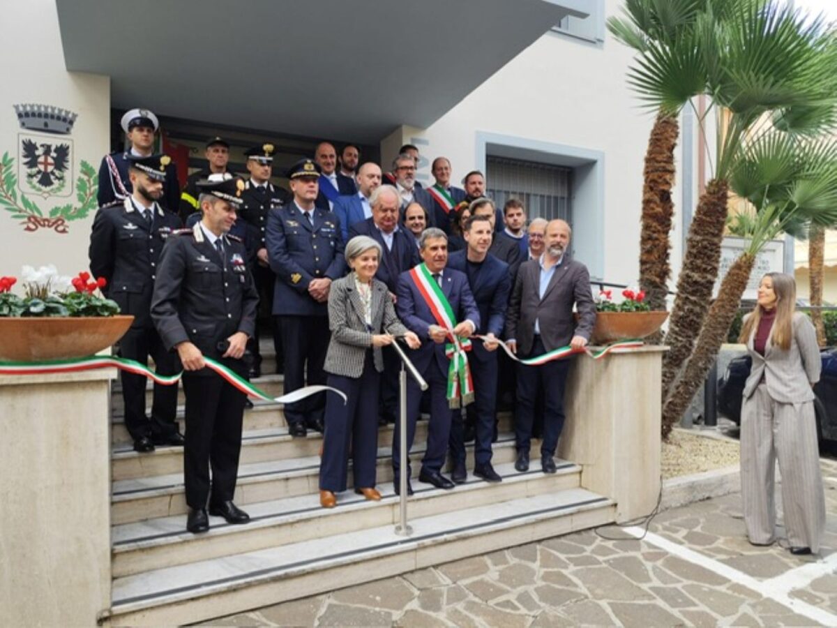Laigueglia inaugurazione Municipio